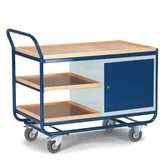 Rollcart Montagewagen 07-4326, Stahlschrank, Ladefläche: 1000x575 + 2x490x575mm, Tragkraft 300kg