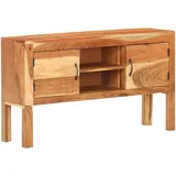 vidaXL Sideboard 116x30x66 cm Akazie Massivholz