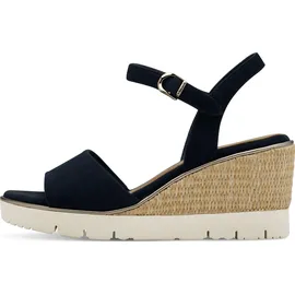 TAMARIS Keilsandaletten Damen Blau 40