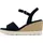 TAMARIS Keilsandaletten Damen Blau 40