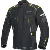 BÜSE Breno Pro Motorrad Textiljacke, schwarz-gelb, Größe 5XL