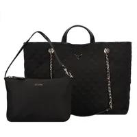 GUESS Giully Shopper Tasche L 40 cm schwarz