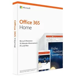 Microsoft Office 365 Home, 6 Users