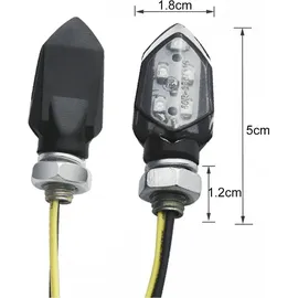 OEM Set Kennzeichenhalter + 4x LED Blinker mit E-Prüfzeichen