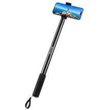 PULUZ Selfie-Halter 2m PULUZ aus Metall für Insta360 One RS/X2/X3/X4 Kamera (schwarz)
