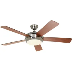 Casafan Deckenventilator Titanium Chrom 132 Nussbaum / Kirsche 132