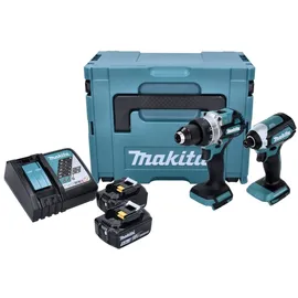 Makita DDF 486 + DTD 153 inkl. 2 x 5,0 Ah + Ladegerät + Makpac