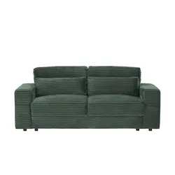 Big Sofa  Branna ¦ grün ¦ Maße (cm): B: 209 H: 89 T: 102.0