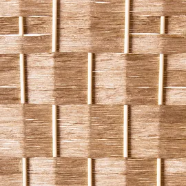 Beliani Raumteiler Trafoi Braun 158 cm 170 cm