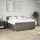 vidaXL Boxspringbett 180 x 200 cm Taupe
