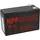 NPP Blei-Akku AGM NP12-7,2 12V 7200 mAh 1 St.