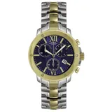 Rotary Quarz Chrono Edelstahl bicolor 40 mm GB02838/05