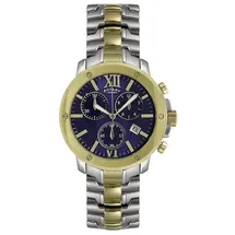 Rotary Quarz Chrono Edelstahl bicolor 40 mm GB02838/05