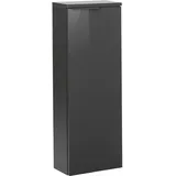 Fackelmann Luna Midischrank Hochschrank 30,5 x 82,6 x 17 cm Anthrazit MDF/Spanplatte