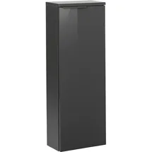 Fackelmann Luna Midischrank Hochschrank 30,5 x 82,6 x 17 cm Anthrazit MDF/Spanplatte