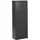 Fackelmann Luna Midischrank Hochschrank 30,5 x 82,6 x 17 cm Anthrazit MDF/Spanplatte