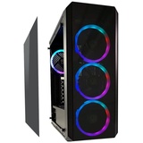 LC-POWER Gaming 703B Quad Luxx, Glasfenster (LC-703B-ON)