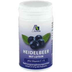 Heidelbeer Kapseln + Lutein + Vitamine c+e