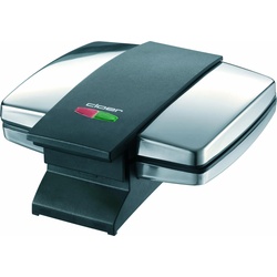 Cloer Sandwichmaker 6235, Toaster, Schwarz, Silber
