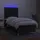 vidaXL Boxspringbett 100 x 200 cm Schwarz