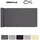 Sekey Balkonverkleidung 100 x 600 cm Anthrazit Polyester