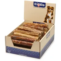 Frigera Ochsenziemer Wrap 35 St. 1575g – Natürlicher Hundesnack, Gluten- und Getreidefrei, Langlebiger Kauspaß, Keine Zusatzstoffe