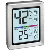 TFA Dostmann EXACTO Thermo-/Hygrometer Silber