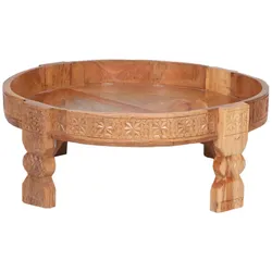 Skandinavische Couchtisch Wohnzimmertisch Jahna 80cm