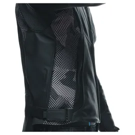 Dainese Avro 5 Lederjacke Schwarz/Grau 54