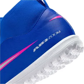 Nike Mercurial Superfly 10 Academy TF Kinder racer blue/white 33