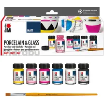 Marabu Porzellan- und Glasfarbe 6 St. Mehrfarbig 90 ml