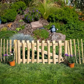 BooGardi Gartentor Holz Bausatz · 168 Größen wählbar · Beige