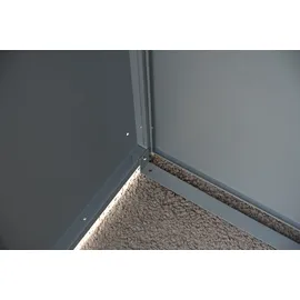 Westmann Mülltonnenbox Moderna 3 x 240 l Anthrazit 83 cm x 211 cm x 135 cm