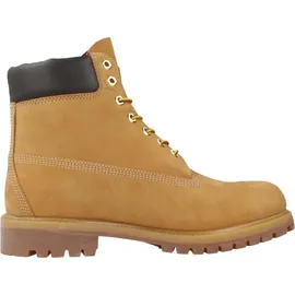 Timberland Mens 6 Inch Lace UP Waterproof Boot wheat 8 Wide Fit