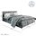 home collective Polsterbett 160 x 200 cm Grau