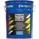 AMPERE TRAFFIC PAINT Straßenmarkierungsfarbe Traffic Paint 5kg blau Road Marking Paint