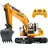 Jamara Bagger Liebherr R936 RTR mit Licht und Sound 405060