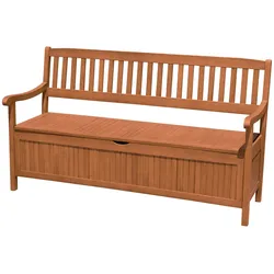 Bank Gartenbank Sitzbank Bank Truhenbank Kastenbank Holzbank mit Staufach