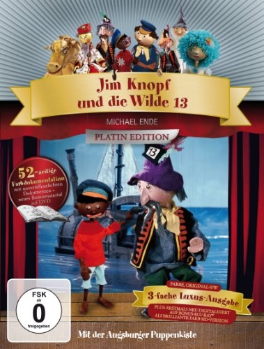 Augsburger Puppenkiste - Jim Knopf und die Wilde 13 (+ Blu-ray) (Platin Edition) [2 DVDs] (Neu differenzbesteuert)