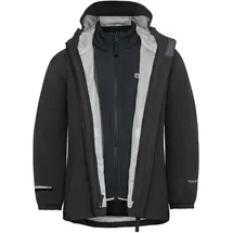 Jack Wolfskin Iceland 3in1 Jacke Schwarz 116