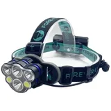Forever Light T6 2x 10W LED + 2x 3W 500lm 1200mAh Scheinwerfer Kopflampe Sitrnlampe Camping Schalter LED Headlamp Kopflicht