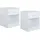 Hti-Living Nachtschrank Thekla 2er Set 0 x 0 x 0 cm Weiß
