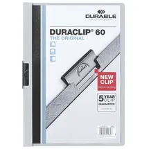 Durable Schnellhefter Duraclip 60 A4 Grau