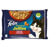 Felix Sensations Countryside Jelly Geschmacksrichtungen mit Rind und Huhn 4x85g (Rabatt für Stammkunden 3%)