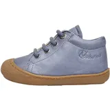 Cocoon-Lauflernschuhe Nappaleder azurblau 21