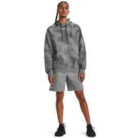 Under Armour Rival Fleece Shorts Herren 025 castlerock light heather/white S