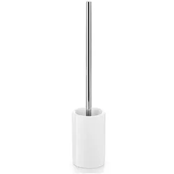 Megabad Living Toilettenbürstengarnitur aus Porzellan, Standmodell MB502032909AL, Accessoires, weiß