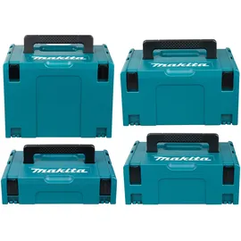Makita Makpac Set Gr. 2, 3 und 4 Transportbox und Werkzeugkiste