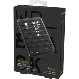 Western Digital Black P10 Game Drive 4 TB USB 3.2 WDBA3A0040BBK-WESN