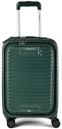 Hedgren Raku 4 Rollen Kabinentrolley 55 cm Laptopfach  grün